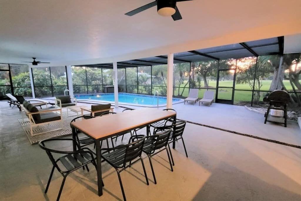 Remodeled 4Br Pool Home / Golf View/Near Beaches Sarasota Luaran gambar